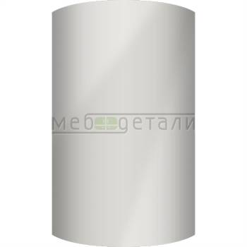 Фасад EvoGloss 18мм полукруглый R300 высота 151-1000мм P116 Светло-серый кромка цвет