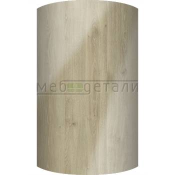 Фасад EvoGloss 18мм полукруглый R300 высота 151-1000мм P313/654 Дуб немецкий кромка цвет