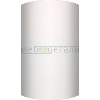 Фасад EvoMat 18мм полукруглый R300 высота 151-1000мм P001/734 Белый матовый кромка цвет