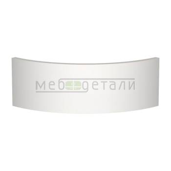 Фасад EvoMat 18мм полукруглый R300 высота 80-150мм P001/734 Белый матовый кромка цвет
