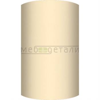 Фасад EvoMat 18мм полукруглый R300 высота 151-1000мм P002/730 Крем матовый кромка цвет