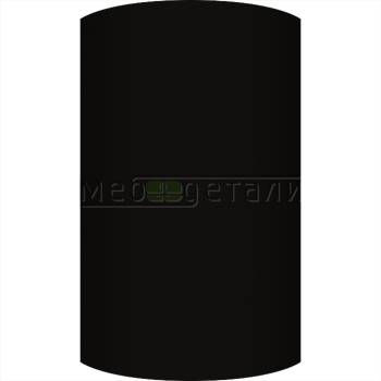 Фасад EvoMat 18мм полукруглый R300 высота 151-1000мм P006 Чёрный матовый кромка цвет