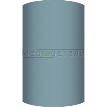 Фасад EvoMat 18мм полукруглый R300 высота 151-1000мм P011 Морская волна матовая кромка цвет