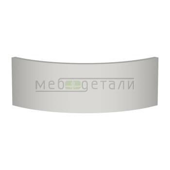 Фасад EvoMat 18мм полукруглый R300 высота 80-150мм P013 Светло-серый матовый кромка цвет