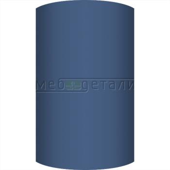 Фасад EvoMat 18мм полукруглый R300 высота 151-1000мм P012 Синий матовый кромка цвет