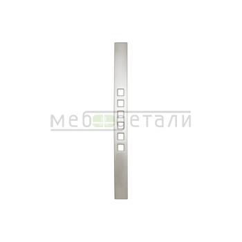 Ручка металлическая A-029 96мм, алюминий