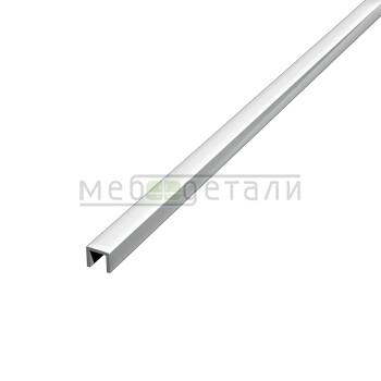 Планка МЩ торцевая 1200х4мм, хром