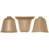Комплект заглушек LB-37 338, беж