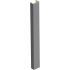 Торцевая заглушка H-150мм, алюминий