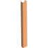 Торцевая заглушка H-150мм, бук