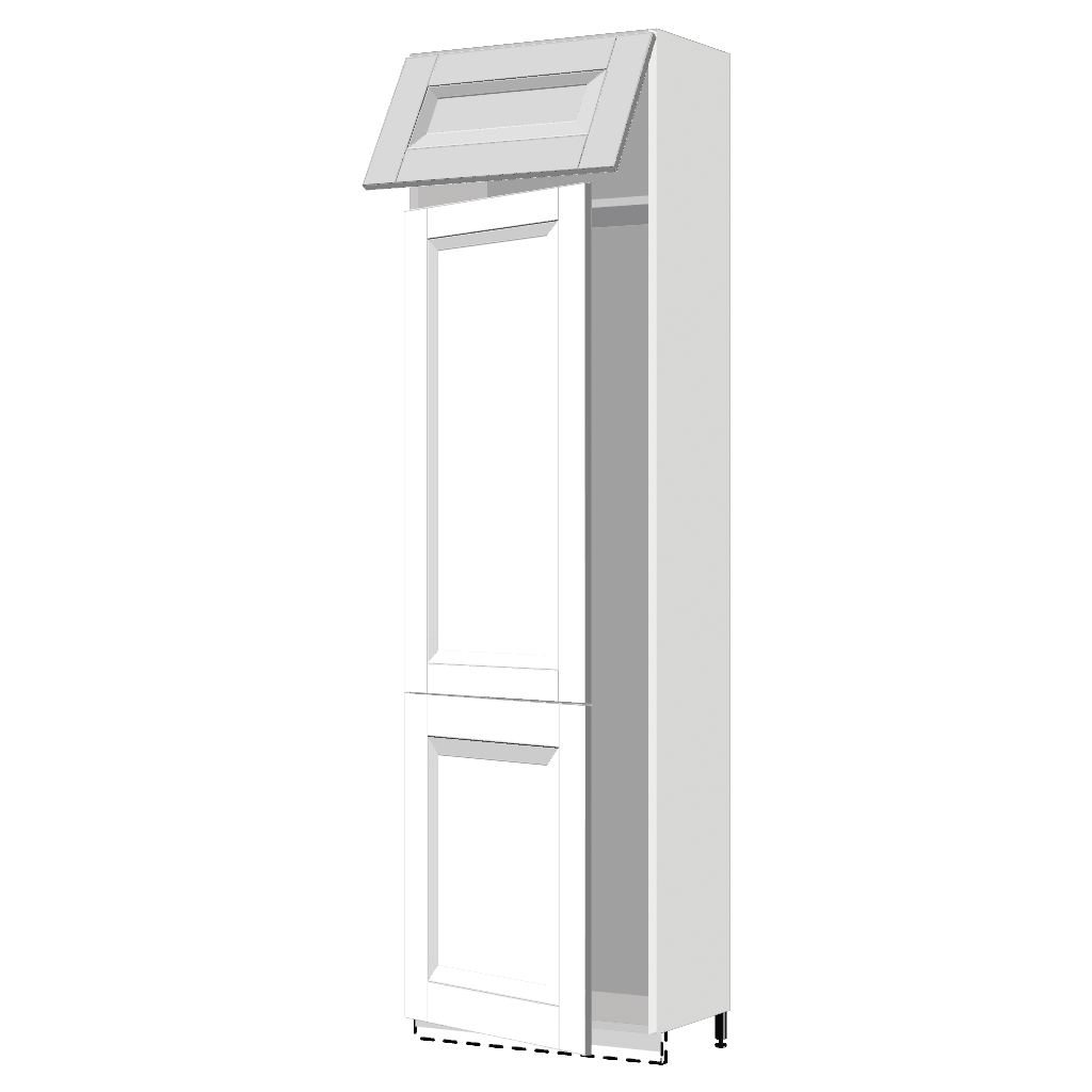 Колонка под холодильник 3-двери 2240х600х560мм Белый