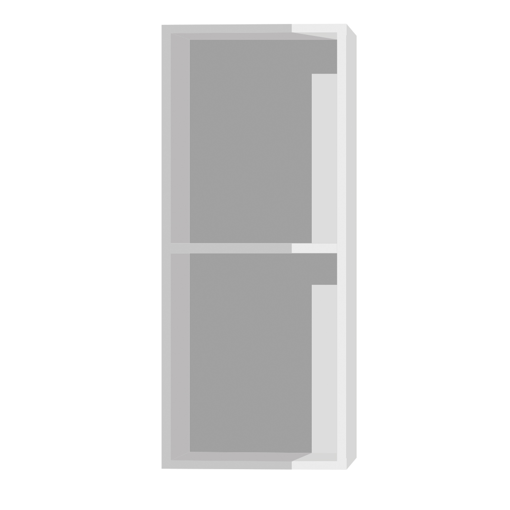 Кухонный шкаф 1-дверный 720х150х315мм Белый