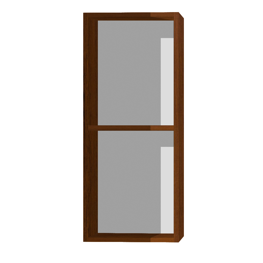 Кухонный шкаф 1-дверный 720х150х300мм Орех