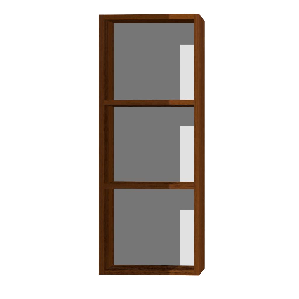 Кухонный шкаф 1-дверный 960х300х315мм Орех