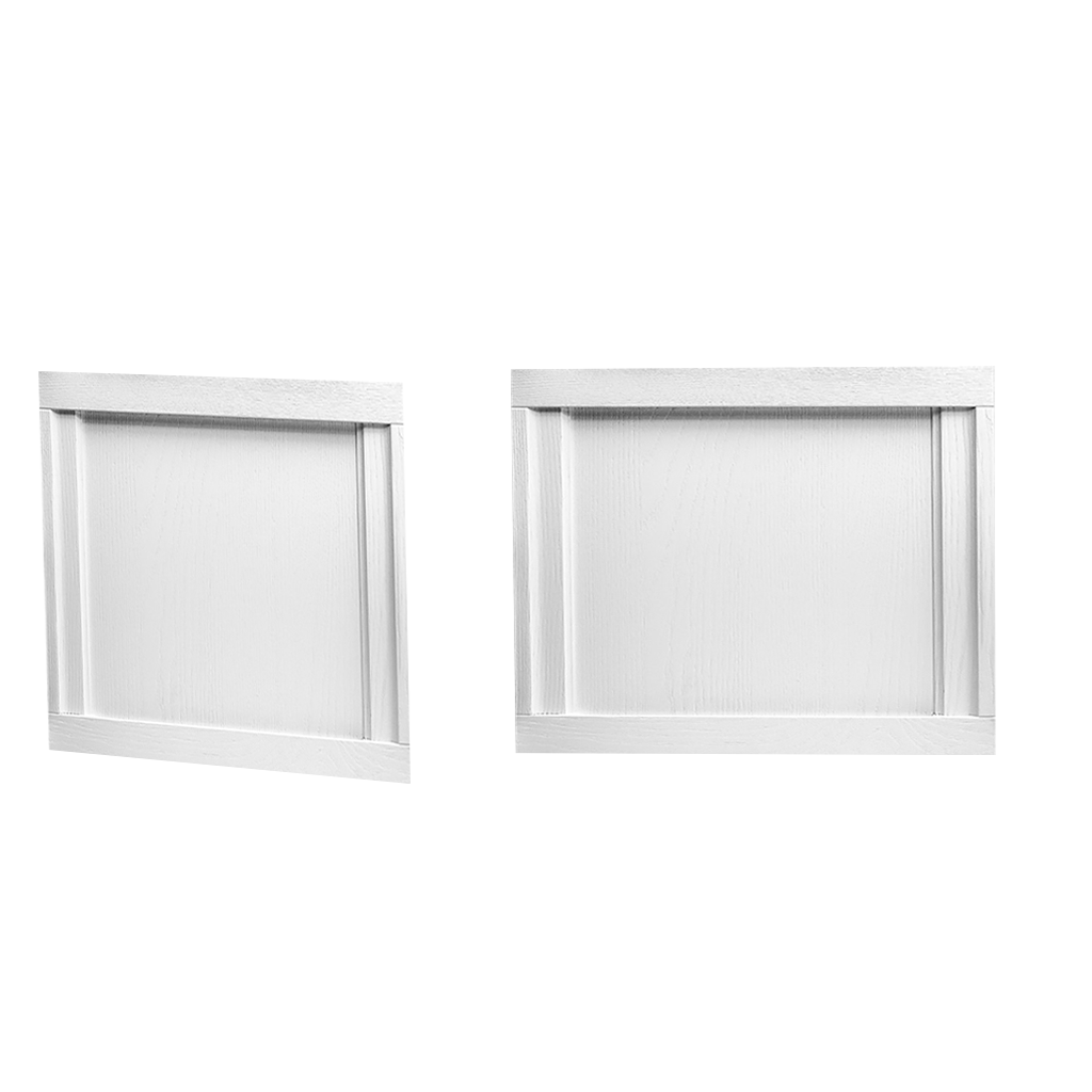 Кухонный шкаф антресольный 360х900х560мм Белый